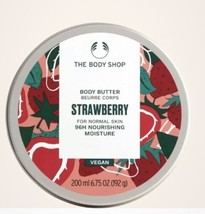 THE BODY SHOP Strawberry Body Butter  200ml New Full Size Large - £13.28 GBP