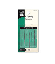 Dritz 6 Tapestry Needles Sizes 24/26 - $7.95
