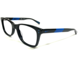 Nike Kids Boys Eyeglasses Frames 5538 013 Black Blue Gray Rectangular 49... - £48.70 GBP