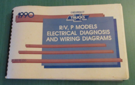 1990 CHEVROLET TRUCKS ELECTRICAL DIAGNOSIS &amp; WIRING DIAGRAMS MANUAL - EUC! - £39.61 GBP