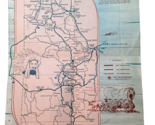 1949 Black Hills South Dakota Rapid CIty SD Chamber of Commerce Map Broc... - $24.91
