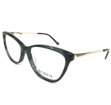 Cinzia Brille Rahmen CIN-5130 C3 Grau Horn Gold Cat Eye Voll Felge 54-16... - $60.60