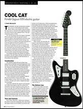 Fender Jaguar HH electric guitar review bench test sound check article - £3.38 GBP