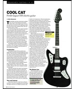 Fender Jaguar HH electric guitar review bench test sound check article - £3.32 GBP
