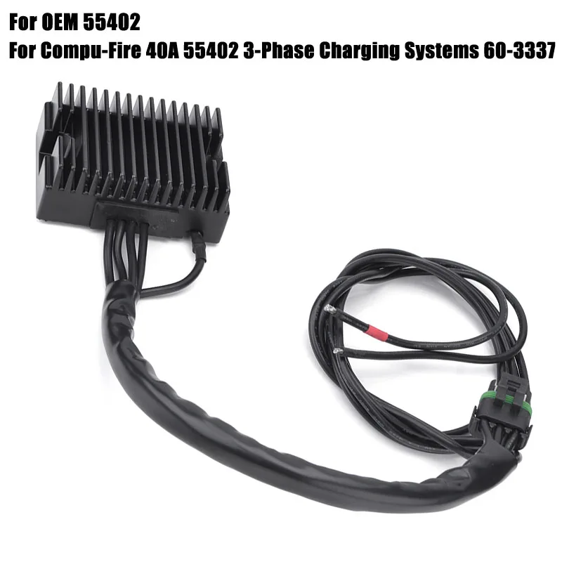  OEM 55402 Motorcycle Rectifier Voltage Regulator 12v  Compu-Fire 40A 55402 3-Ph - £200.62 GBP