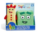Numberblocks Three And Four Playful Pals, Cartoon Plush Toys, Plush Figu... - $26.99