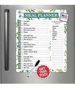 Greenery Magnetic Meal Planner | Weekly | Calendar &amp; Planners - $27.15 CAD