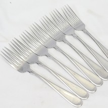 Oneida Flight Reliance Dinner Forks Glossy  7 3/8&quot; Stainless Lot of 7 - $24.49