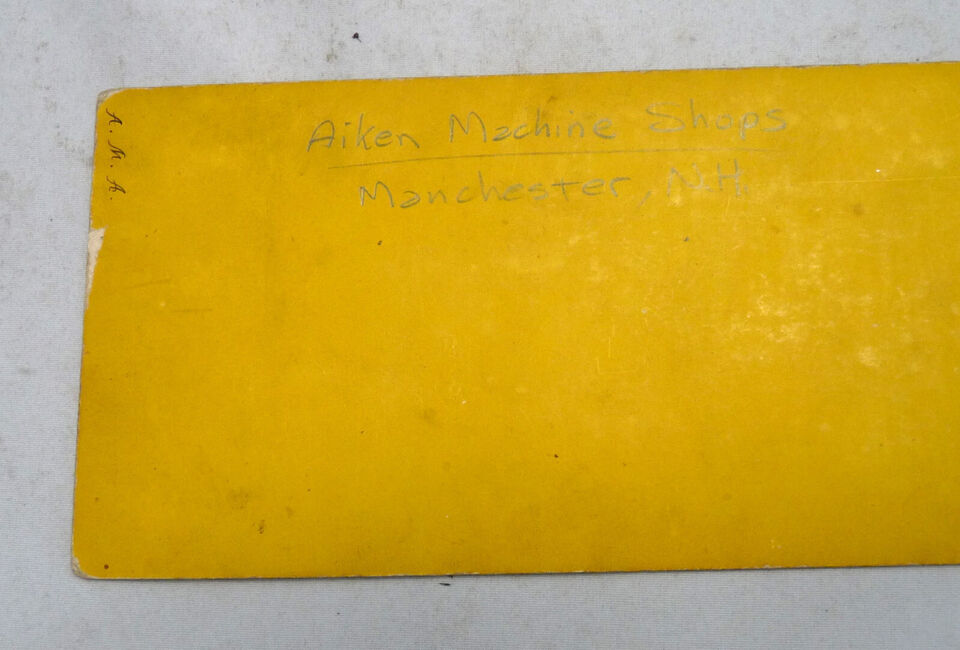Aiken Machine Shop M Stereoview Card Photo Item image 2