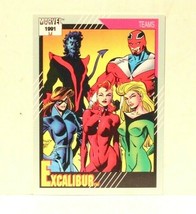 IMPEL 1991 MARVEL SUPER HEROES CARD #155 EXCALIBER - £1.98 GBP