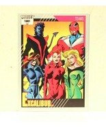 IMPEL 1991 MARVEL SUPER HEROES CARD #155 EXCALIBER - £1.95 GBP