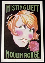 Mistinguett C. Gesmar Vintage French Cabaret Poster Ad + Revue Negre Music Hall - £15.37 GBP