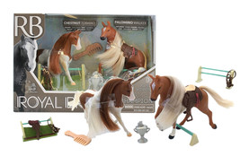 Lanard Royal Breeds Award Winning Family Champion Set of 4&quot; Horses NIB - £9.94 GBP