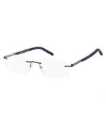 NEW Tommy Hilfiger TH 1691 V81 Dark Ruthenium &amp; Black Eyeglasses 56/18/145 - $79.15