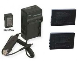 2 KLIC-5001 Batteries + Charger for Kodak DX-6490 DX-7590 P712 P850 P880 Z7590 - £49.39 GBP
