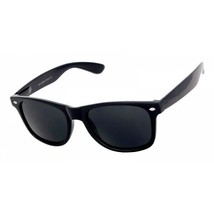 Classic BLACK Sunglasses Lens Mens Ladies 80s Womens Retro Vintage Fashion UV400 - £10.07 GBP