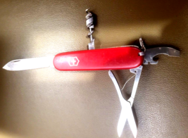 Victorinox Compact Swiss Army knife 102  Early Gofer? Rare - $49.49