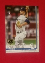 2019 Topps Update 150th Stamp Chris Paddack Rookie Rc #US263 Free Shipping - £2.35 GBP