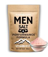 Men’s Salt Performance Formula w/ B12 &amp; Himalayan Minerals 1500+ Servings - $405.05 MXN