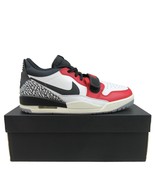 Air Jordan Legacy 312 Low Sneakers Mens Size 10.5 Black White Red NEW CD... - $69.99