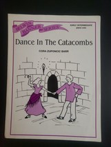 Dance In The Catacombs By Cora Zuponcic Barr Piano Solo 1993 Sheet Music  - £11.08 GBP