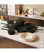 Our Place Cookware Set Black 14-Piece Essentials Nonstick Ceramic Induction - $5,796.88 MXN