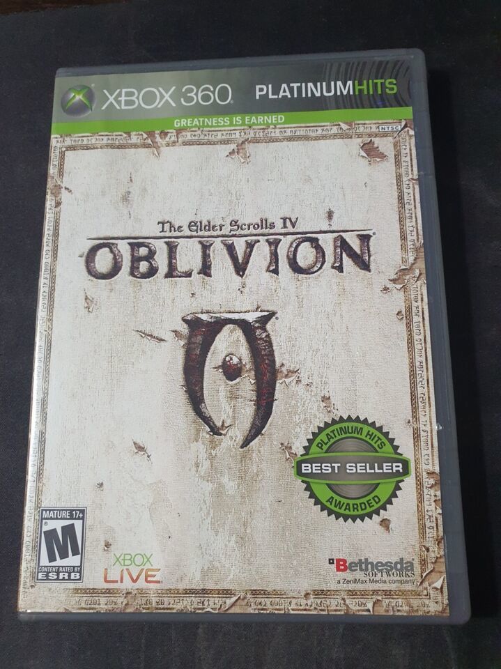 Primary image for The Elder Scrolls IV - Oblivion (Microsoft Xbox 360, 2005) Game Tested Manual