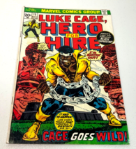 Marvel Comic Book “Luke Cage, Hero For Hire” #15  Vol. 1, Bronze Age  1973 - $8.00