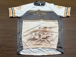L&#39;Ecole No. 41 Winery Men&#39;s Tan Cycling Jersey - Primal - Large - $24.99