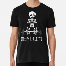 Deadlift Gym Skeleton S to 5XL Made in the USA T-Shirt - £17.60 GBP