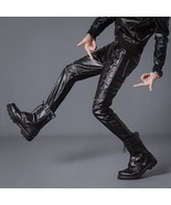 Leather Pant Pants Men&#39;s Real Jeans Style Biker Men Motorcycle Trousers ... - $191.47 CAD+