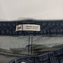 Lee Slender Secret Lower On The Waist Jeans Women's 16 (34×30) Blue Denim image 3