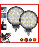 Waterproof 4.5&quot; LED Light Bar Pod - 28W Off-Road Driving Lights (2PK) - $701.41 MXN