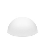 White Half Sphere Foam Ball For Diy Crafts, Large Hollow Dome For Art Su... - £28.32 GBP