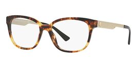 Versace VE3240 5208 Eyeglasses Gold Havana / Demo Lens 54mm - $108.99