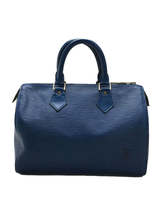 Louis Vuitton Speedy 25 Epi Blue Leather Handbag - £901.30 GBP