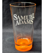 Vintage SAMUEL ADAMS Boston Lager Clear Pint Glass With Basketball Bottom - $20.33 CAD