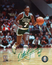 Nate Archibald signed Boston Celtics 8x10 Photo HOF 91 (green signature) - £23.13 GBP