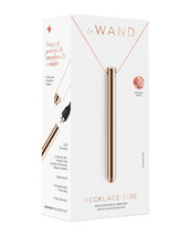 &#39;le Wand Vibrating Necklace - Rose Gold - £66.69 GBP