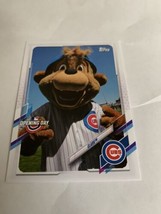 2021 Topps Opening Day Mascots #M-1 Clark Chicago Cubs - £1.66 GBP