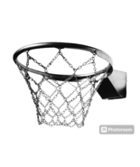 Basketball Hoop Ring Net Wall Mounted Outdoor Hanging Stainless Steel 18... - €211,74 EUR