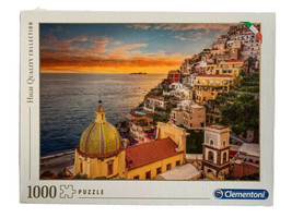 Clementoni "Positano" Italy 1000 Piece Jigsaw Puzzle High Quality Made in Italy - $34.63