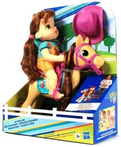 Hasbro Littles By Baby Alive Mandy Doll &amp; Lil Pony Ride With Real Motion... - £50.14 GBP