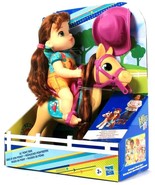 Hasbro Littles By Baby Alive Mandy Doll &amp; Lil Pony Ride With Real Motion... - £50.99 GBP