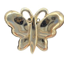 Vintage Monet Brooch 1 in Gold Butterfly Stick Pin - £8.72 GBP
