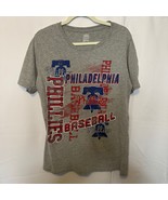 Philadelphia Phillies Team Athletics Women’s XXL Gray T-Shirt Liberty Be... - $27.34 CAD
