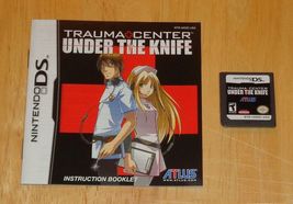 Nintendo DS Trauma Center: Under the Knife Video Game + Manual - £11.51 GBP