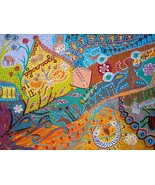 Mohenjo daro Abstract Painting - $640.00
