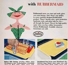 1956 Rubbermaid Dish Cleaning Products Advertisement Kitchen Supply DWPP24 - $19.99