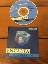 Vintage 1999 Encarta Multimedia Encyclopedia 2000 PC Software Disc CD-ROM - $12.99